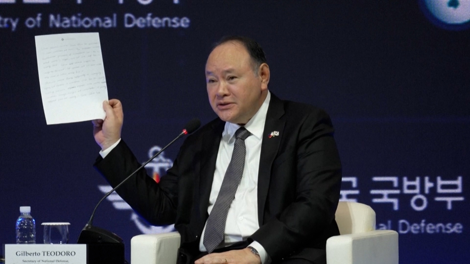 Philippines Defense Secretary Slams Chinese 'Coercion' Note